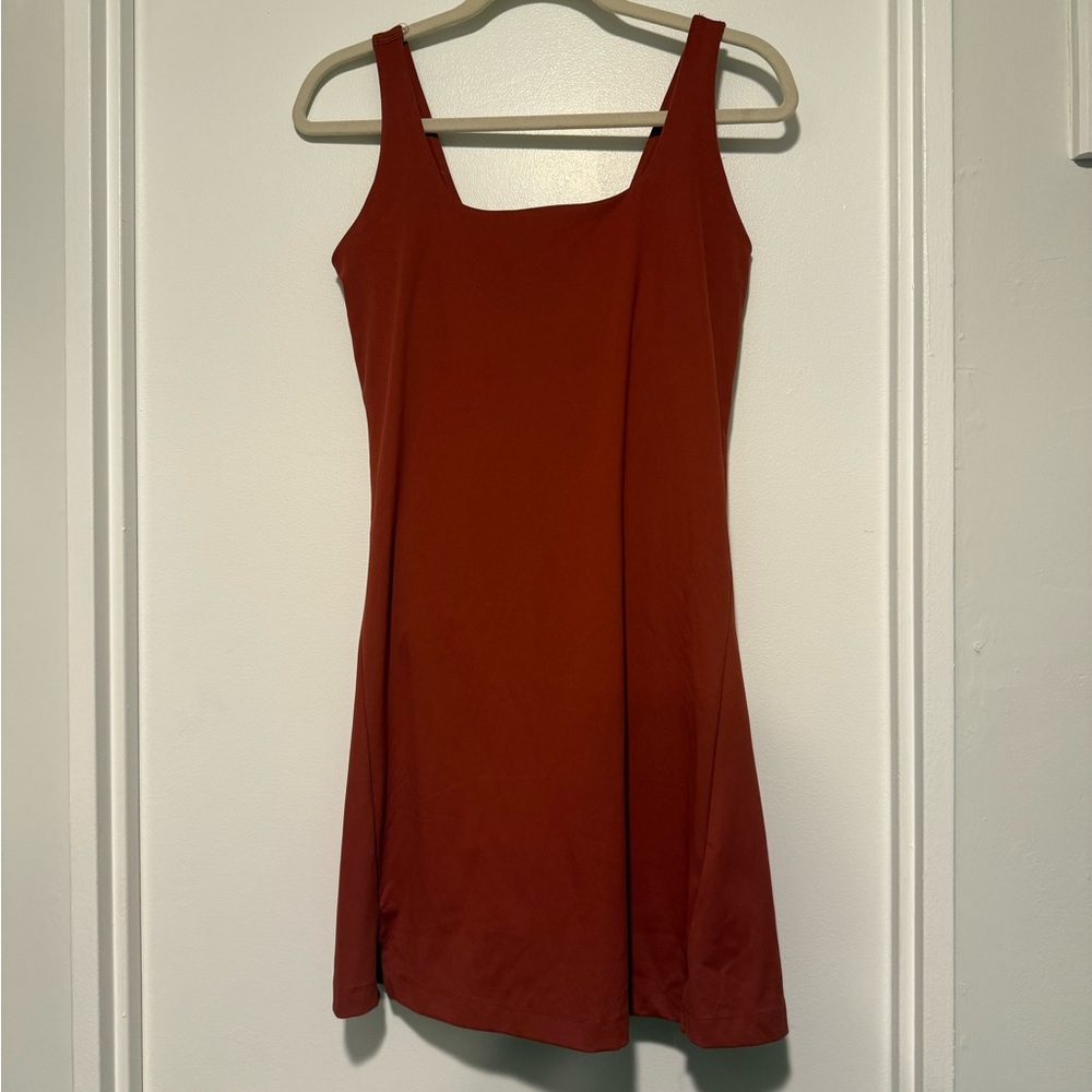 Old Navy Rust Colored Activewear Dress
